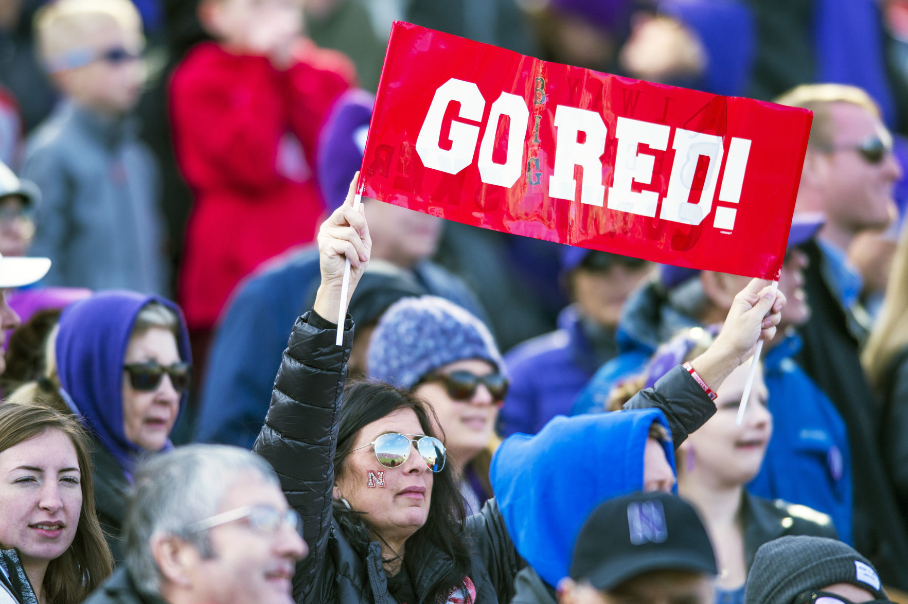 Nebraska vs. Northwestern, 10/13/18